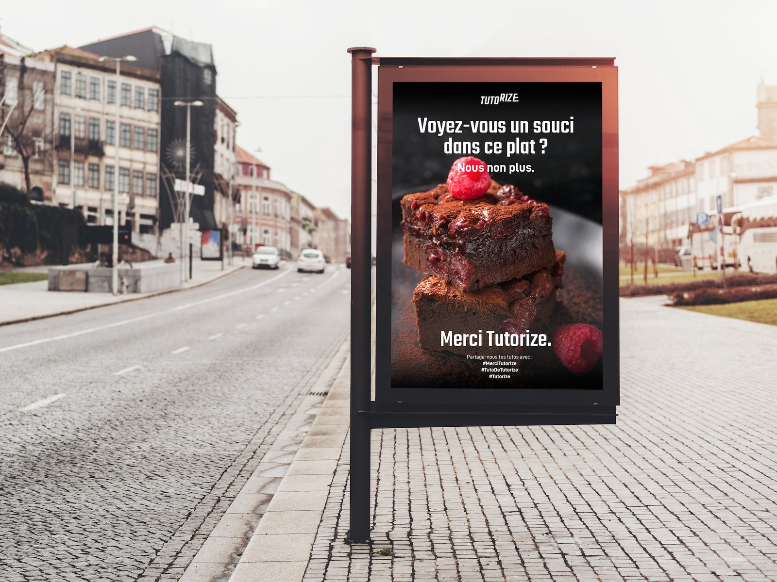 Affiche Publicitaire Tutorize 1 - Abribus